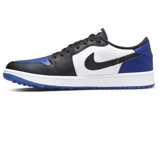 Nike Air Jordan 1 Low Golf „Royal Toe“ DD9315‐102 White/Black/Sport Royal Golfschuhe Gr.46 - Blau - 46