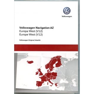 Volkswagen 3AA051866BE SD-Karte Navigation V12 Europa RNS 315 Navigationssystem Navi Software, nur für Plattform AZ