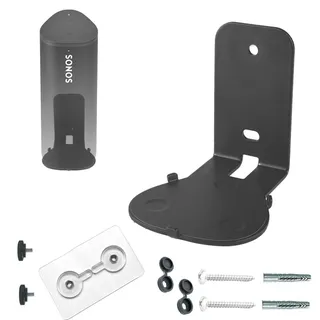 EMAQUIN Wandhalterung für Sonos Roam 2/Sonos Roam/Roam SL Lautsprecher(Kompatibel mit Sonos Roam2/Roam/Roam SL,Wandhalterung,Einzelstück,Schwarz)