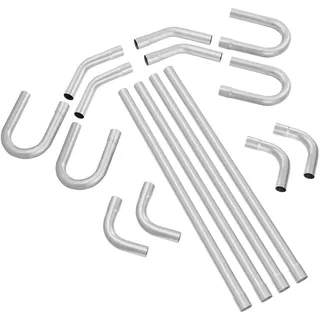 Vevor Auspuff-Set 16-teilig DIY Universal 57,15 mm verzinkter Stahl