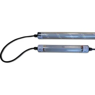 Xenon Gabionen Leuchte LED 1,40 m grün