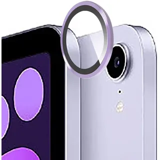 GIOPUEY [Kompletter Schutz Kameraschutz Kompatibel mit iPad Air 5, [Doppelter Schutz] Metall Ring + Schutzglas, Kameraschutz - Purple