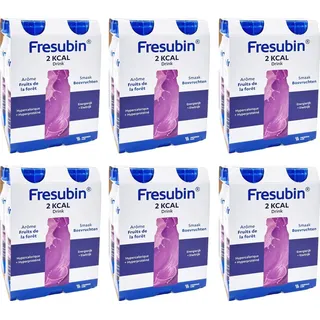 Fresubin 2 KCAL Drink Waldfrucht 6x4x200ml Trinkflasche
