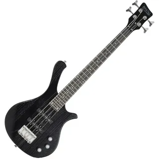 Rocktile TB-4 MBK Traveler E-Bass Matte Black, Anzahl Saiten: 4, Body: Erle