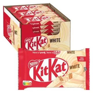 Nestlé KitKat White Schokoriegel 24x 41,5g,