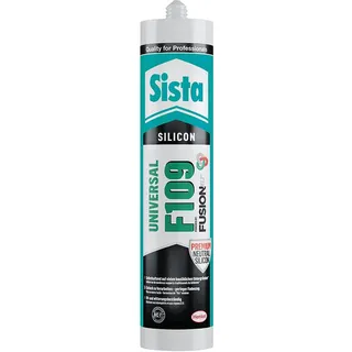 Sista Silikondichtstoff F109 Fusion transparent (matt) 300 ml Kartusche