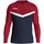 Iconic Sweatshirt 901 marine/chili rot L