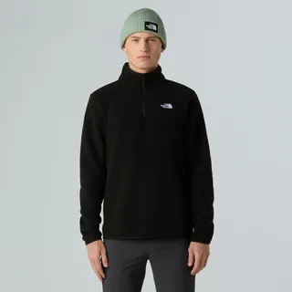 The North Face Glacier Fleece Mit Halbem Reißverschluss - TNF Black - S