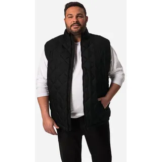 Men Plus by Happy Size Weste Schwarz 6XL