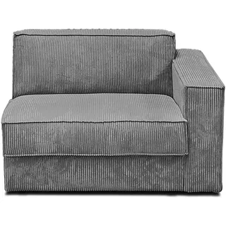 Eckelement LIVIN MILTON (BHT 117x74x106 cm) - grau - BHT 117x74x106 cm
