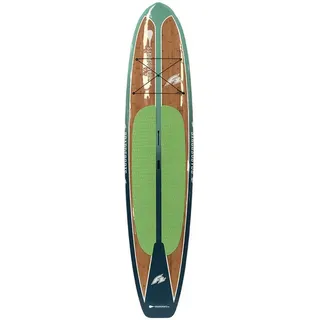 F2 Hard SUP Ride Pro Bamboo 350 x 81 x 15 cm türkis