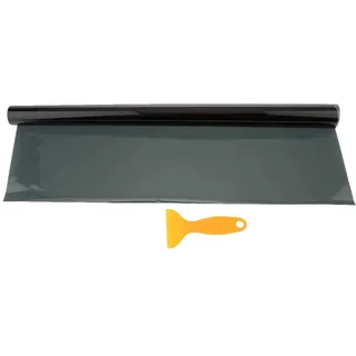 H HILABEE 15% VLT Sonnenschutzfolie UV-Schutz Selbsthaftende Tönungsfolie Wärmeschutzfolie Sichtschutzfolie für Auto - 50x100 cm
