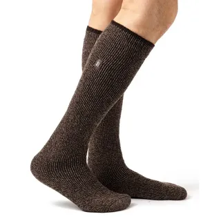 Heat Holders Thermosocken Herren Original Outdoors Lange Socken aus Merinowollmischung braun
