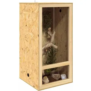 vidaXL Terrarium Braun 50 x 50 x 100 cm OSB