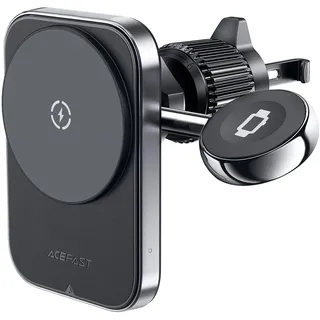 ACEFAST D18 Autohalterung mit MagSafe / Qi induktives Ladegerät - schwarz