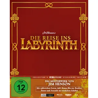 Die Reise ins Labyrinth - Collector¬¥s Steelbook Edition (4K-UHD+2 Blu-rays) (Shop)
