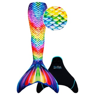 Fin Fun Meerjungfrauenflosse Mermaidens Original Rainbow Reef für Erwachsene Fin Fun XS