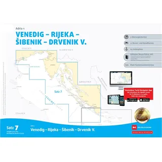 DK Satz 7, Mittelmeer - Adria 1, Kroatien Venedig Rijeka 2025 / 2026 # PC CD App