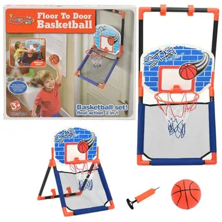vidaXL Kinder Basketball-Set Multifunktional für Boden und Wand
