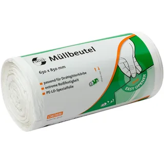 Deiss FIRST PLUS weiß 85 L, 50 Stück