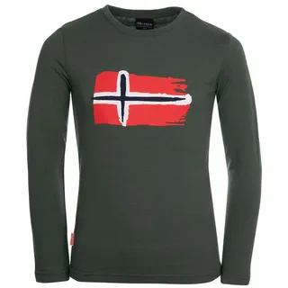 TROLLKIDS Kids Oslo Longsleeve 164, ivy - 164