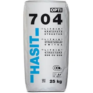 Hasit 704 Kratzputzstruktur-Putz opti weiß 2,0 mm i. S. a 25 kg