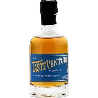Miniatur Macallan Sherryfass 12 Jahre neues Design 2025 Tasteventure 40.0% 0,05l