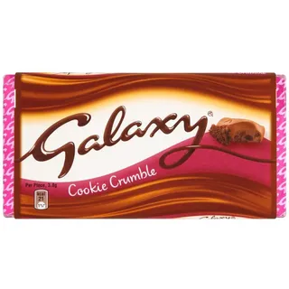 Galaxy Cookie Schokoladen Tafel - 114g - 2-er Pack