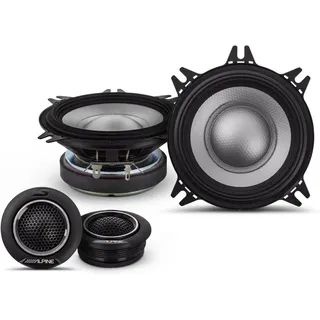 Alpine S2-S40C | 10 cm (4-Zoll) 2-Wege-Komponenten-Lautsprechersystem