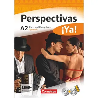Cornelsen Verlag Perspectivas ¡Ya! - Spanisch für Erwachsene - Aktuelle Ausgabe - A2:
