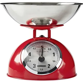 Melissa Küchenwaage Analog Wägebereich (max.)=5 kg Rot 245 x 245 x 210