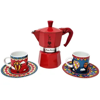 3 Tassen rot inkl. 2 Tassen Winter Wonderland