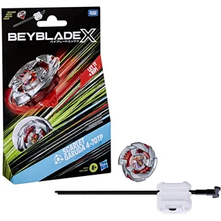 Beyblade X Scarlet Garuda 4-70TP BX Starter Pack Set mit Balance-Typ Top und Launcher, authentische Takara Tomy Battle Tops Spiele, Spielzeug für Jungen und Mädchen ab 8 Jahren