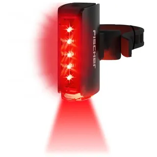 Fischer LED-Akku Rücklicht Twin Stop