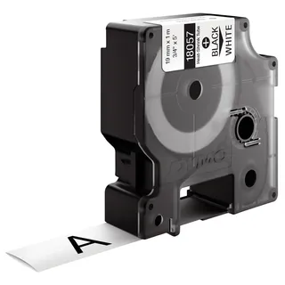 Dymo 18057 (S0718330) schwarz auf weiß 19mm x 1,5m