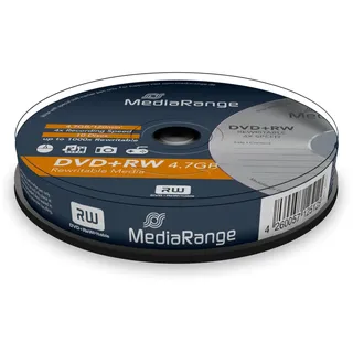 MediaRange DVD+RW 4,7GB 120min 4x 10er Spindel