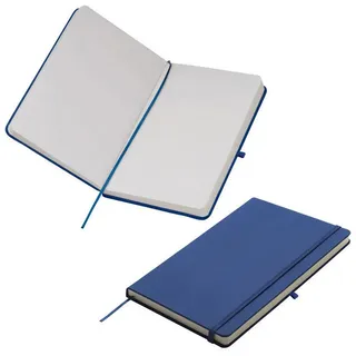 uootpc Notizbuch A5 160 S. blanko Blau