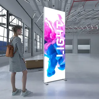 LED Lightbox - B 82 x H 246 cm - MODULAP ONE