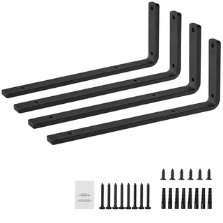 VEVOR 4x Schwerlast Regalhalter Regalträger Regalhalterung Regal 410x155x35mm