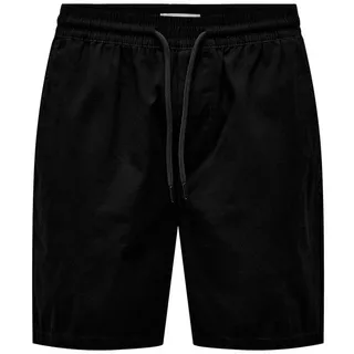 Only & Sons Shorts in Schwarz - S