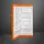 FAB28LOR6 Retro-Kühlschrank (270 l, 1530 mm, Orange)