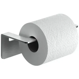 WEISSENSTEIN Toilettenpapierhalter ohne Bohren WC-Rollenhalter selbstklebend - 16 x 5,5 x 8 cm