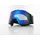 FM black matt mirror blue/green one size