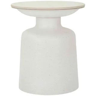 Natur24 Fush Weiß Metall 40 x 47 cm