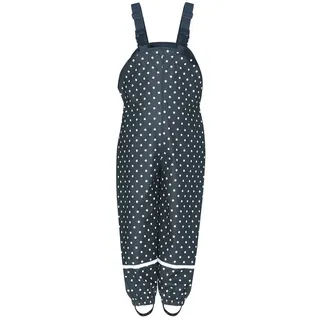 Playshoes Regenlatzhose mit Punkten marine | blau | Einheitsgröße