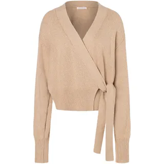 Mandala Damen Feel-Good Cardigan Jacke (Größe M, beige)