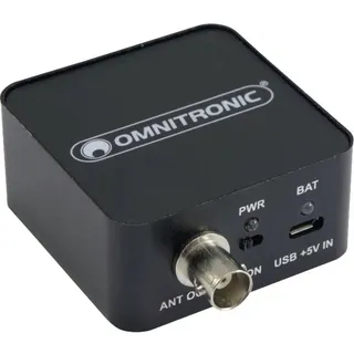 Omnitronic AAB-10 Antennenverstärker, aktiv, batteriebetrieben