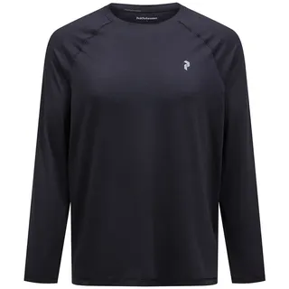 Peak Performance Spirit Crew Langarm-baselayer - Black - L