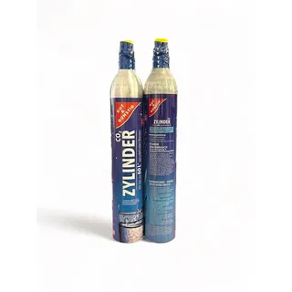 Gut&Günstig CO2 Zylinder Kartusche 60L 425g VOLL Kohlensäure Art Sodastream