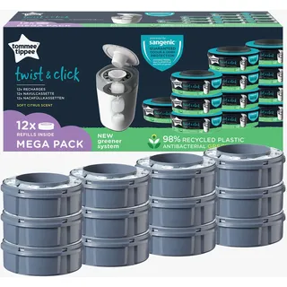 TOMMEE TIPPEE Twist & Click Nachfüllkassette 12 Stück